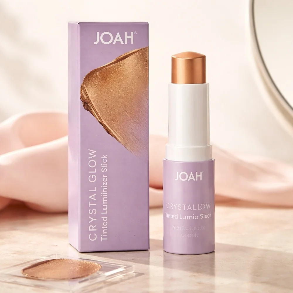 JOAH CrystalGlow Tinted Luminizer Stick - Light To Medium